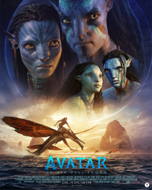 Locandina di Avatar 2: la via dell'acqua