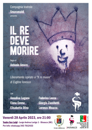 Locandina di Spettacolo teatrale - Il re deve morire