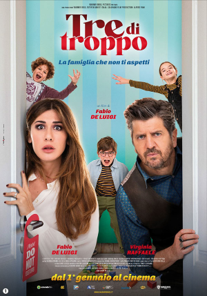 Locandina di Tre di troppo