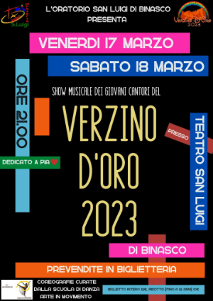 Locandina di Verzino d'oro 2023