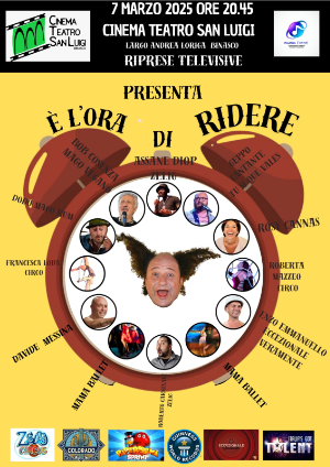 Locandina di Spettacolo Teatrale - E' l'ora di ridere