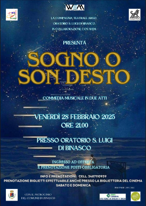 Locandina di Spettacolo Teatrale - Sogno o son desto